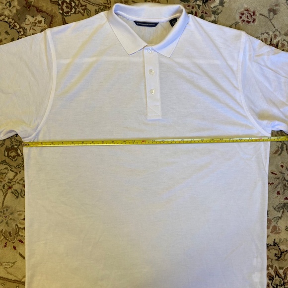 Men's Cutter & Buck White CB DryTec Golf Polo Shirt XL - Picture 5 of 10